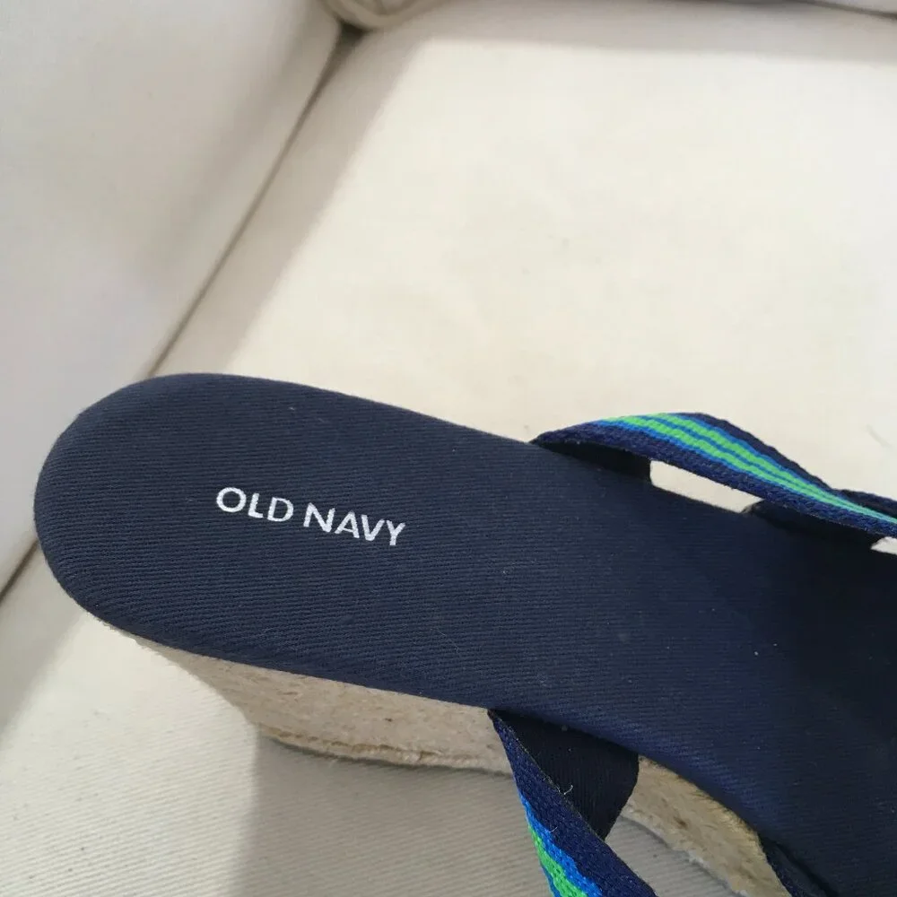 Old Navy Wedge Ankle Straps